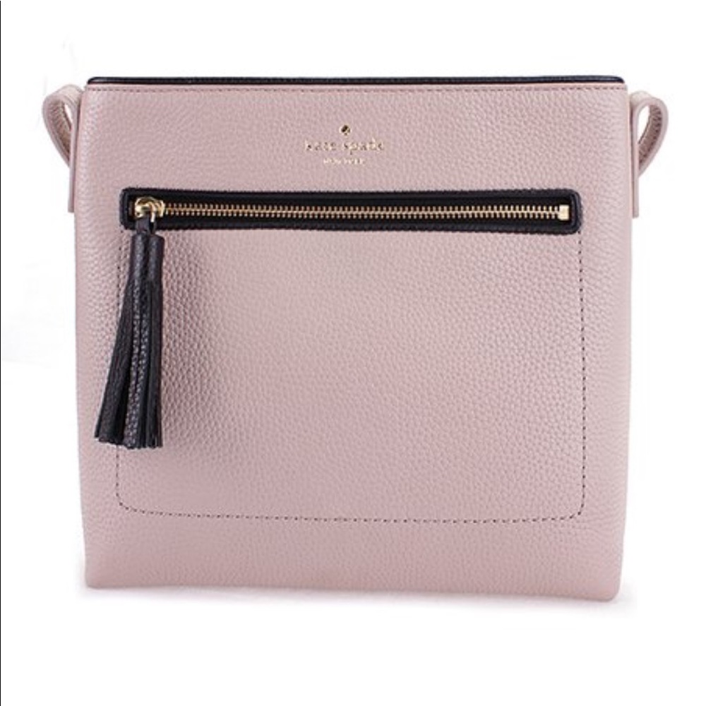 NWT Kate Spade Dessi Chester Street Almond/Black